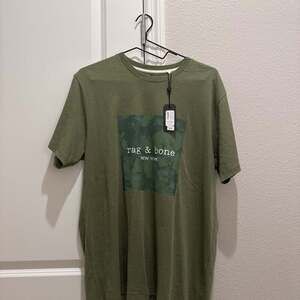 Rag & Bone Army Splash NY Cotton SS T-Shirt